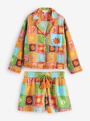 Never Fully Dressed Multi 100% Cotton Pyjamas Shorts Set - Image 6 of 8