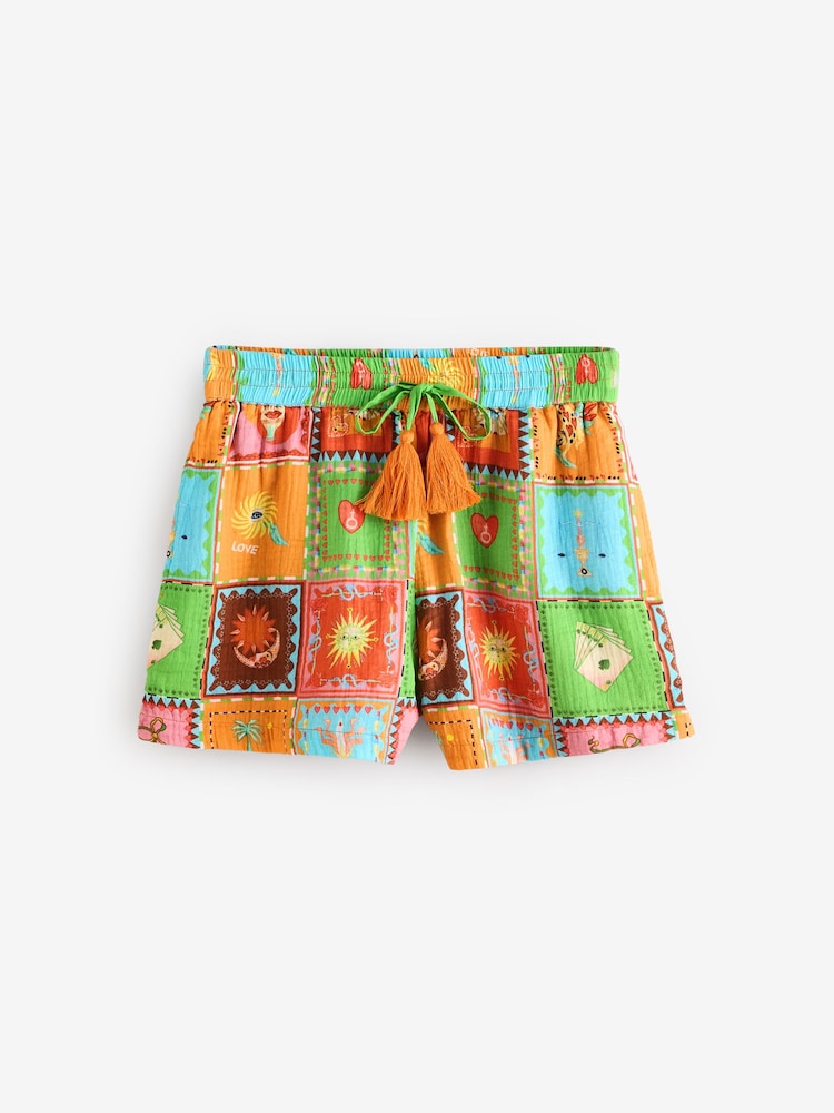 Never Fully Dressed Multi 100% Cotton Pyjamas Shorts Set - Image 8 of 8