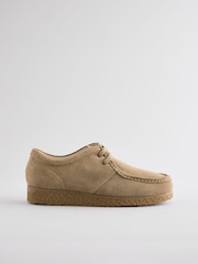 Stone Suede Apron Shoes - Image 3 of 7