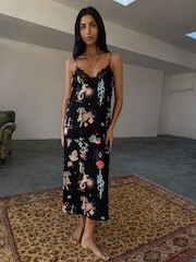 Never Fully Dressed Black Slip Maxi - Image 1 of 6