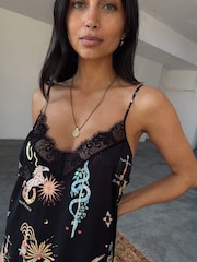 Never Fully Dressed Black Slip Maxi - Image 3 of 6