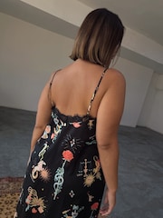 Never Fully Dressed Black Slip Maxi - Image 4 of 6