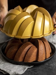 NORDICWARE Gold Braided Bundt Pan - Image 1 of 7