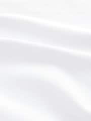 White EDIT Cropped Fit Heavyweight 100% Cotton T-Shirt - Image 7 of 7