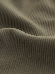 Vert kaki - Côtelé sans couture Taille haute Leggings - Image 7 of 7