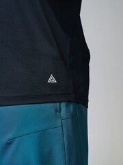 Black Active Textured Training Vest - Image 4 of 8