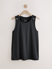 Black Active Textured Training Vest - Image 6 of 8