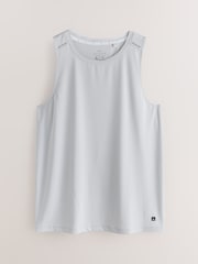 Light Grey Active Gym Textured Training Vest - Image 6 of 8