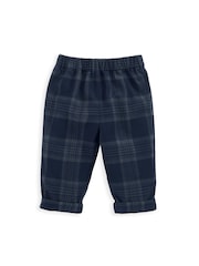 Mamas & Papas – Set aus Hose und Body aus 100 % Baumwolle mit Karomuster, Blau - Bild 4 von 4