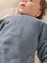 Mamas & Papas Modra Žepna jopica Romper - Slika 2 iz 7