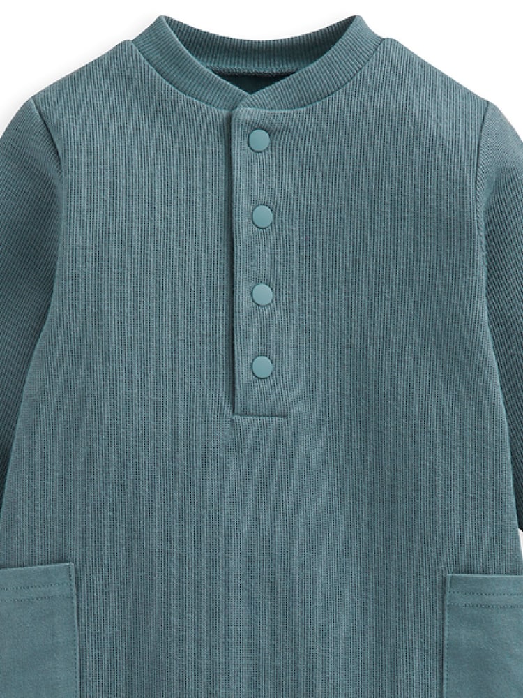 Mamas & Papas Modra Žepna jopica Romper - Slika 7 iz 7 Mamas & Papas Modra Žepna jopica Romper - Slika 7 iz 7