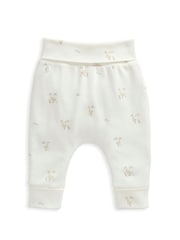 Mamas & Papas 100% Cotton Duckling Brown Bodysuit Leggings And Hat Set - Image 7 of 8