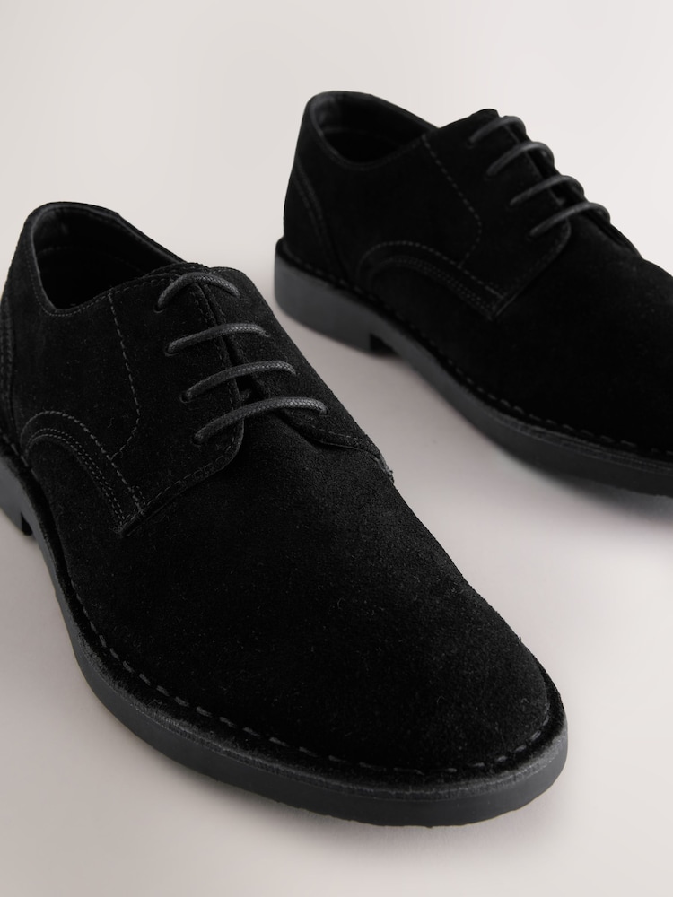 Black Suede Desert Shoes - Image 3 of 5