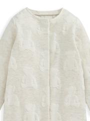 Pijama tipo pelele con diseño de oso marrón texturizado 100 % algodón de Mamas & Papas - Imagen 8 de 8