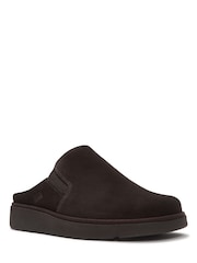 FitFlop Brown Gen-FF Elasticated Suede Mules - Image 3 of 4