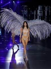 Victoria's Secret Light Blue Sequin Bodysuit - Image 3 of 3