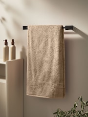 Mink Brown Egyptian Cotton Luxe Heavy Weight Towel - Image 2 of 7
