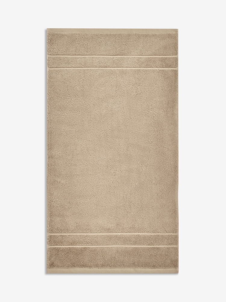 Mink Brown Egyptian Cotton Luxe Heavy Weight Towel - Image 7 of 7
