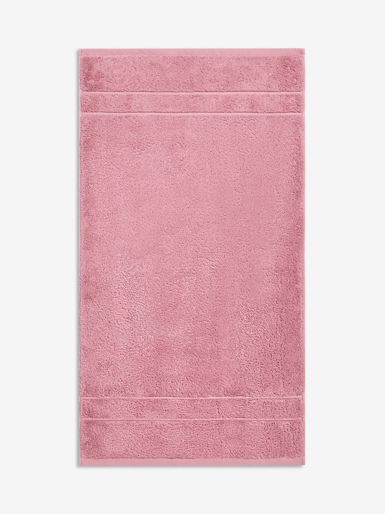 Dusky Pink Egyptian Cotton Luxe Heavy Weight Towel - Image 7 of 7