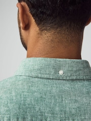 GANT Green 100% Cotton Shirt - Image 4 of 6
