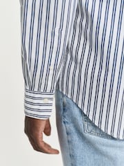 GANT White 100% Cotton Regualar Classic Popplin Shirt - Image 4 of 5