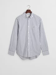 GANT White 100% Cotton Regualar Classic Popplin Shirt - Image 5 of 5