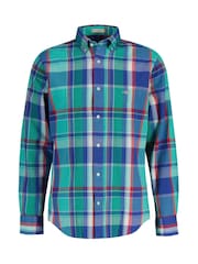 GANT 100% Cotton Regular Fit Seersucker Madras Shirt - Изображение 5 из 6