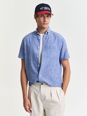 GANT Light Blue 100% Cotton Shirt - Image 2 of 6