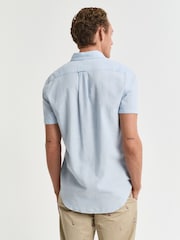 GANT Pale Blue 100% Cotton Shirt - Image 2 of 7
