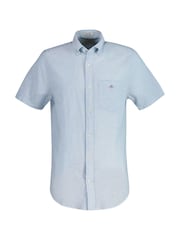 GANT Pale Blue 100% Cotton Shirt - Image 6 of 7