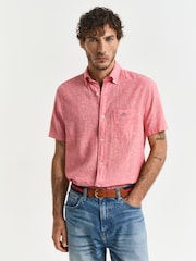 GANT Red 100% Cotton Shirt - Image 1 of 7