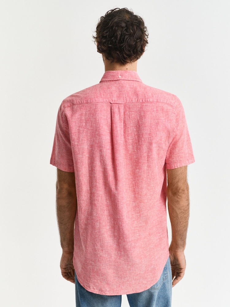 GANT Red 100% Cotton Shirt - Image 2 of 7