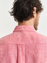 GANT Red 100% Cotton Shirt - Image 5 of 7