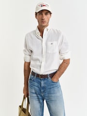 GANT White 100% Cotton Shirt - Image 3 of 8