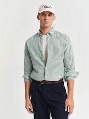 GANT Green 100% Cotton Shirt - Image 4 of 7