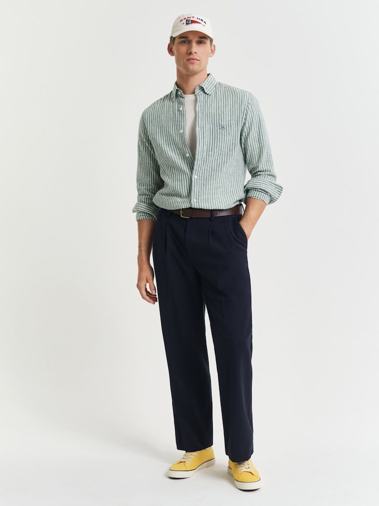 GANT Green 100% Cotton Shirt - Image 5 of 7