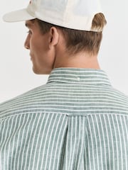 GANT Green 100% Cotton Shirt - Image 6 of 7