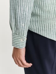GANT Green 100% Cotton Shirt - Image 7 of 7