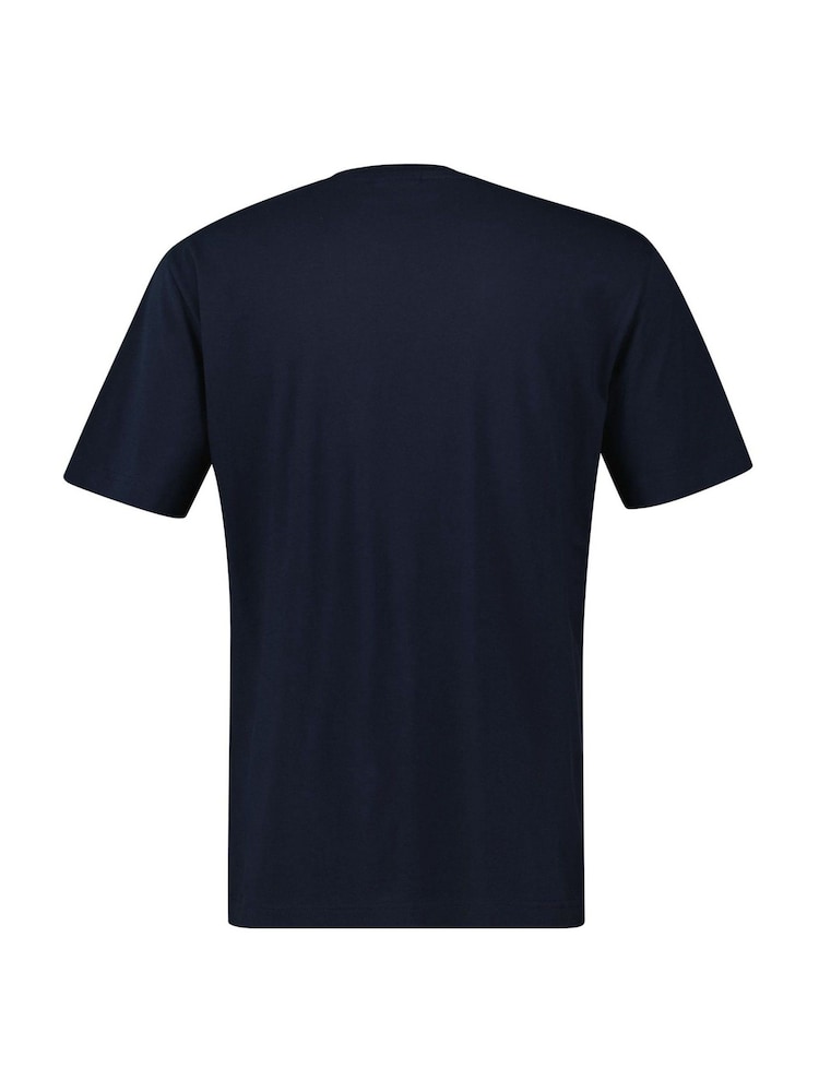 GANT Navy 100% Cotton T-Shirt - Image 5 of 5