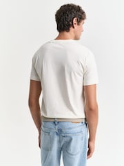 Camiseta deportiva con logo de bandera de GANT - Imagen 2 de 5