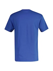 GANT Blue Short Sleeve 100% Cotton Graphic T-Shirt - Image 5 of 5