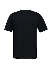 črna - GANT Sports New Haven Logo T-Shirt - Slika 5 iz 5