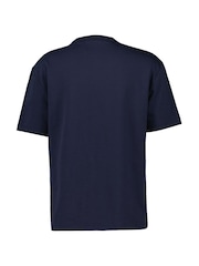 GANT Navy Sports Logo Graphic T-Shirt - Image 5 of 6