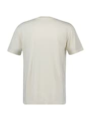 GANT Cream Sunfaded Graphic Cotton T-Shirt - Image 2 of 2