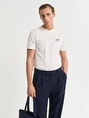 GANT Back Graphic Logo T-Shirt - Bild 1 von 6