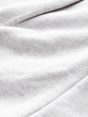Grey Heavyweight 100% Cotton Joggers - Image 7 of 7