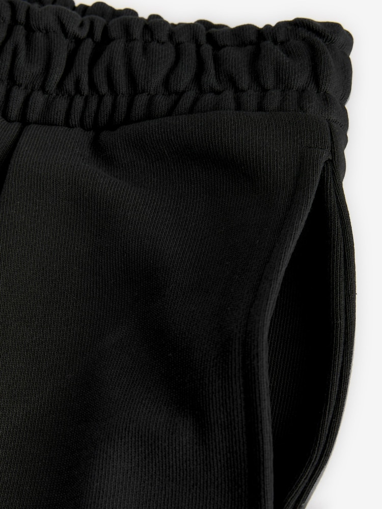Noir - Jogging lourd 100% coton - Image 5 of 6