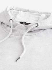 Grey Overhead Hoodie EDIT Heavyweight 100% Cotton Hoodie - Image 7 of 8