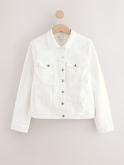 White Denim Jacket - Image 1 of 3