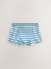 Blue Stripe Soft Waistband Trunks 7 Pack (2-16yrs) - Image 6 of 11